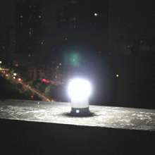 Solomon's new LED portable camping lights. illumination. light. The mobile phone can be charged with an emergency warning light. Strong magnetic tool light horse light. Outdoor light 1056
