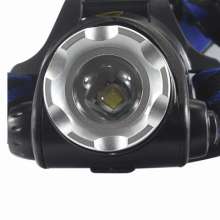 Solomon LED telescopic zoom headlights. illumination. light. Outdoor night riding waterproof hunting strong headlights 3004-7