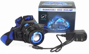 Solomon LED outdoor rotating zoom long-range waterproof strong headlights. Lighting. Fishing lights. Glare charging headlight 3019