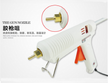 Xinghua brand F100W hot melt glue gun. Adjustable temperature thermostat glue gun. Environmentally friendly dispensing gun. High power glue gun. hardware tools