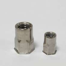 Stainless steel small head inner and outer half hex, rivet nut, screw