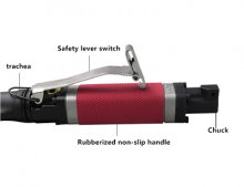 KBA AF5 is a powerful pneumatic pistol. The wind is moving. Knife reciprocating pneumatic pick-up tool. Mold trimming gas KP-751