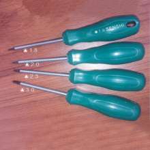 Senshi tools. Chrome vanadium alloy steel with magnetic head screwdriver. Screwdriver. Multi-size M-type manual triangle head screwdriver 2022