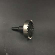 Special alloy hole opener for metal stainless steel. Aluminum steel thick iron plate steel opening artifact. Reaming and drilling bits. Hole opener. Iron opener