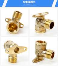 4 points with copper elbows, internal and external elbows, 1/2 copper fittings, elbows