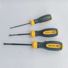 Manufacturer wholesale manual screwdriver . 5mm diameter rod cross screwdriver. Screwdriver. Massage handle screwdriver . Hardware tools. Senshi tools 2013-5*75