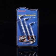 Senshi small space with S-type Z-type screwdriver. Screwdriver. Hardware tools. One word cross mini double-head screwdriver