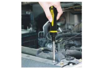 Cross-word double-headed dual-purpose rotary rod telescopic screwdriver. Screwdriver. Ratchet multi-purpose screwdriver 2016
