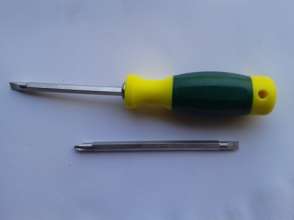 Cross-word dual-purpose dual-head manual screwdriver. Screwdriver. Hardware Tools Senshi Tools Multi-Specification Repair Screwdriver 2020-Dual Use