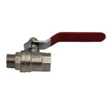 Small water stop valve. Ball valve. Internal and external wire thread 2 points thick brass plating ball valve. Export high temperature resistance dn08