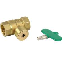 Brass ball valve manufacturers. valve. gate. Tap water home valve switch with key valve. Key closed valve with lock key ball valve 4 minutes and 6 minutes