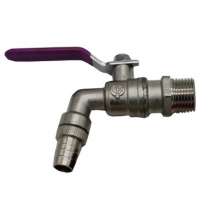 Electroplated thickened ball tip faucet high temperature hot water 4 minutes 6 minutes brass fast open three water faucets. Faucet. Foreign trade leader. Export leader. Three water nozzle