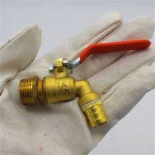 Electroplated thickened ball tip faucet high temperature hot water 4 minutes 6 minutes brass fast open three water faucets. Faucet. Foreign trade leader. Export leader. Three water nozzle