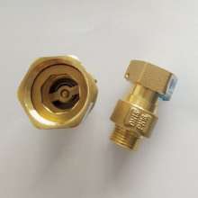 All copper joints reduce the diameter check valve. Anti-backflow check valve. Table connection. 4 points and 6 points water meter front check valve