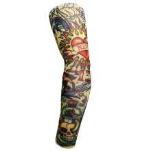 Tattoo Sleeve Flower Arm Tattoo Male Seamless Female Summer Sunscreen Glove Sleeve Sewed Ice Silk