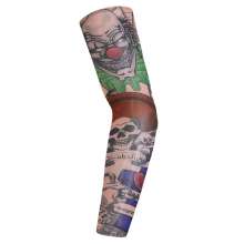 Tattoo Sleeve Flower Arm Tattoo Male Seamless Female Summer Sunscreen Glove Sleeve Sewed Ice Silk