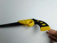 400mm two-color boutique rubber handle chicken tail saw garden tools fruit tree saw woodworking saw logging saw