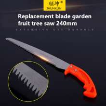 Manufacturers stock Shun Kun blade straight saw 65 manganese steel sharp fruit tree saw saw wood bamboo fruit tree saw