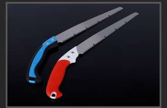 Factory direct Shun Kun tool plastic handle waist shell fruit tree saw 320mm hand woodworking saw fruit branch saw