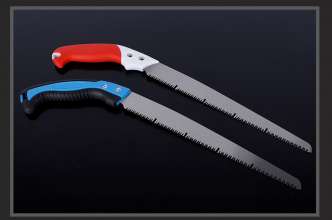 Factory direct Shun Kun tool plastic handle waist shell fruit tree saw 320mm hand woodworking saw fruit branch saw