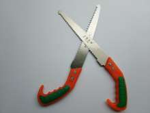 270mm orange green two-color plastic handle fruit tree saw garden tools woodworking saws pruning saw hand saw