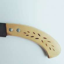 270mm wooden handle embossed fruit tree saw bending over high-end garden saw pruning hand saw