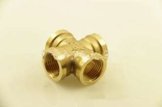 4 points 1/2, all copper cross, inner teeth 100g, adapter parts, hardware accessories, plumbing adapter, plumbing fittings, copper fittings