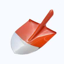 Army green tip hoe agricultural tool tip shovel wooden handle shovel steel farm shovel hoe shovel