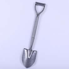 Gardening spatula Handle handle tip shovel manganese steel farm implement flower shovel Integrated type toolless spatula Iron shovel Steel hoe Steamed shovel