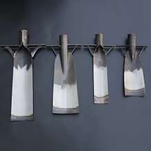 Tree shovel Outdoor garden welding tree root Shovel Wooden handle various models Garden 锹