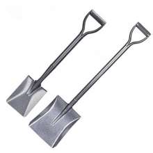 All steel 锹 manganese steel small square shovel muddy agricultural steel shovel shovel outdoor small shovel snow shovel