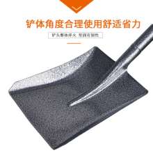 All steel 锹 manganese steel small square shovel muddy agricultural steel shovel shovel outdoor small shovel snow shovel