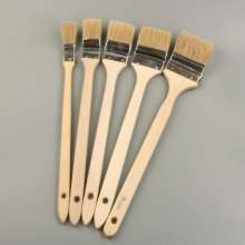 Industrial marine elbow brush long handle brush solvent resistant paint brush cleaning sweeping pig bristle brush