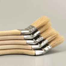 Industrial marine elbow brush long handle brush solvent resistant paint brush cleaning sweeping pig bristle brush