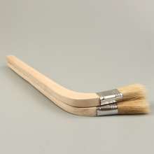 Solvent resistant bristle paint brush marine paint brush 1-3 inch side curved handle paint brush Tongcheng paint brush