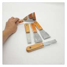 Wooden handle gray knife batch wall blade full specification putty knife scraper   Ordinary wooden handle oil