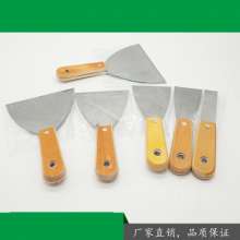 Wooden handle gray knife batch wall blade full specification putty knife scraper   Ordinary wooden handle oil
