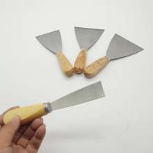 Wooden handle, gray knife, putty shovel, plastering special, putty knife, cleaning shovel, putty knife