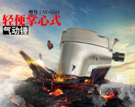 Naiwei brand NY5504 palm type pneumatic hammer. Sole rubber special tools. Tools. Straight air hammer