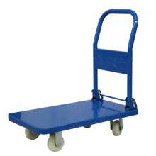 Trolley Flatbed Handling goods pulling goods Trailer Light households Folding hand Mute Pulling car 60*90cm folding No wheel