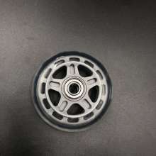 Wheel TPR wheel . Caster . Wheel . Wheel . Plate wheel 75mmx32mm 100mmx32mm 125mmx32mm 3 inch 4 inch 5 inch single axis double shaft