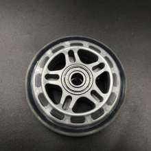 Wheel TPR wheel . Caster . Wheel . Wheel . Plate wheel 75mmx32mm 100mmx32mm 125mmx32mm 3 inch 4 inch 5 inch single axis double shaft