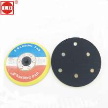 Factory direct 125 type 5 inch pneumatic sandpaper machine chassis 6 holes without holes Grinding disc tray Polishing disc Pneumatic disc Self-adhesive disc