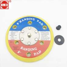Factory direct 125 type 5 inch pneumatic sandpaper machine chassis 6 holes without holes Grinding disc tray Polishing disc Pneumatic disc Self-adhesive disc