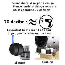 Odous oil-free 750W-30L air compressor silent air compressor small air pump multi-function air pump