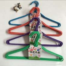 Large Dip Plastic Hanger Dual-use Adult Drying Rack Hanger Wire Dip Plastic Hanger Wholesale