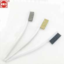 Black pig hair brush, copper wire brush, stainless steel wire toothbrush type wenwan tool rust cleaning industrial toothbrush brush