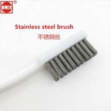 Black pig hair brush, copper wire brush, stainless steel wire toothbrush type wenwan tool rust cleaning industrial toothbrush brush