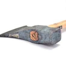 Hand-forged long handle axe, household chopping wood axe, camping mountain felling axe, axe, chopping axe, tree axe, agricultural axeHand-forged long handle axe, household chopping wood axe, camping m