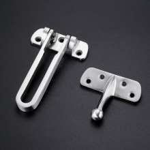 Stainless steel anti-theft buckle. Safety door buckle. Door lock buckle. Door chain anti-locking buckle. Insurance hotel hotel door bolts. plug